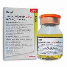 HUMAN ALBUMIN 50ML